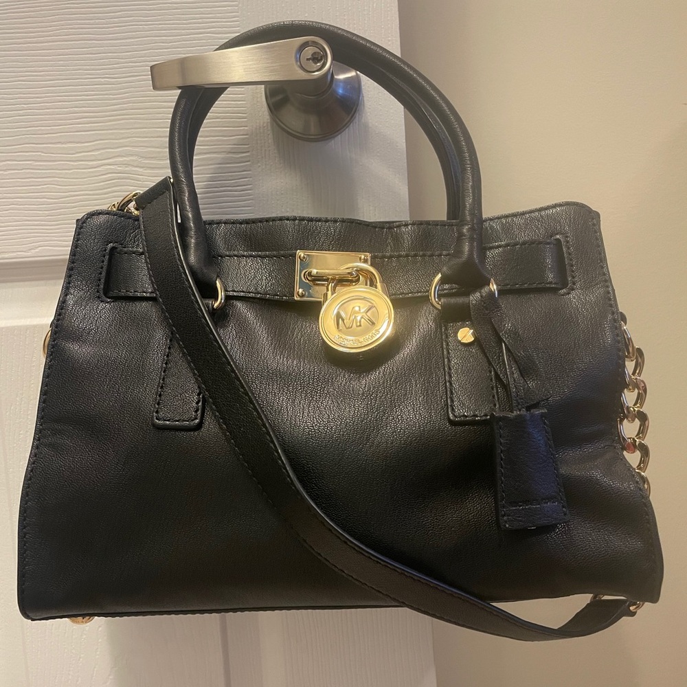 Michael Kors lock shoulder bag
